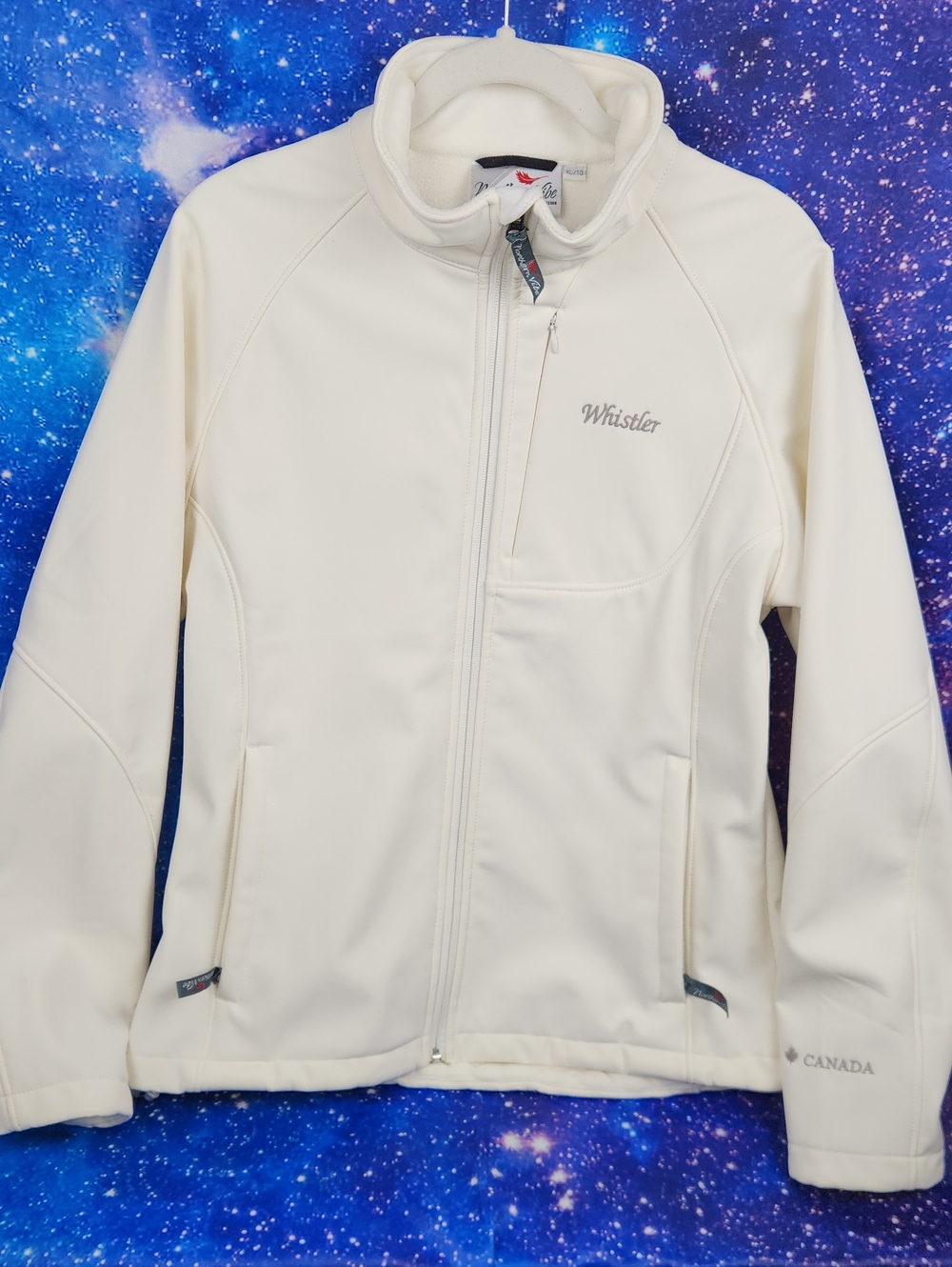 Women's Cream Softshell Jacket "Whistler"